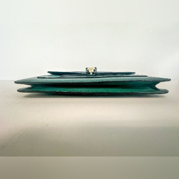 Bulgari Serpenti Forever Small Green Pre-loved with Mirror - Picture 6 of 12